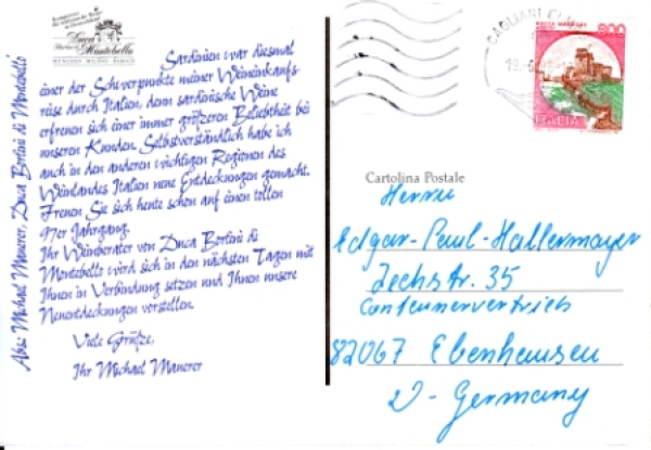 Autonome Region Sardinien - I 1998 95 001 ●
